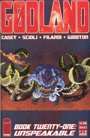 Godland 21 published by Image