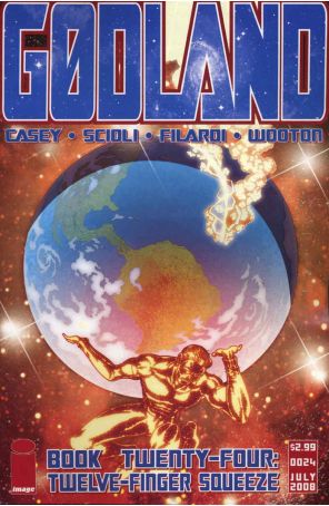 Godland 24 published by Image