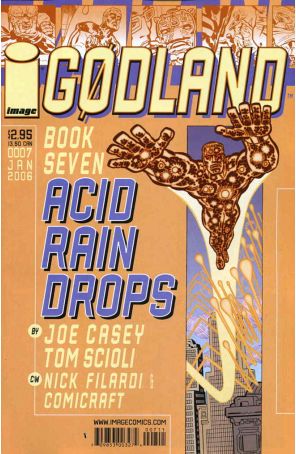 Godland 7 published by Image with cover art by Tom Scioli