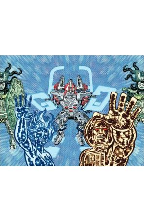 Godland TPB 5 published by Image with cover art by Tom Scioli
