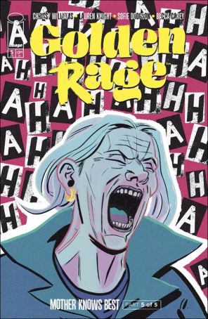 Golden Rage: Mother Knows Best 5A published by Image with cover art by Lauren Knight