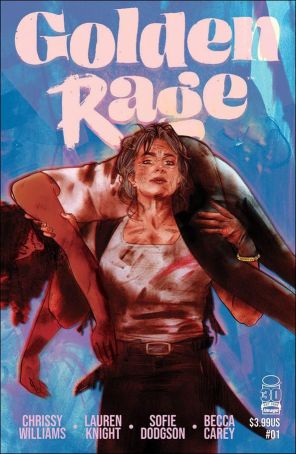 Golden Rage 1B published by Image with cover art by Tula Lotay