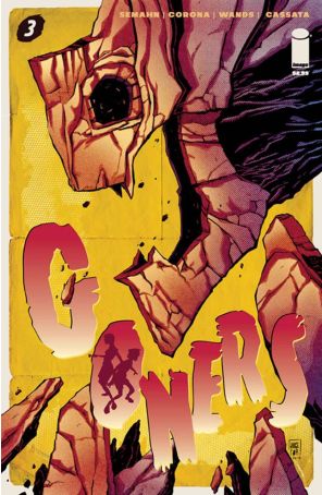Goners 3 published by Image with cover art by Jorge Corona