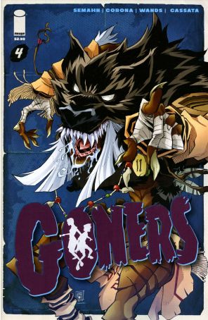 Goners 4 published by Image with cover art by Jorge Corona