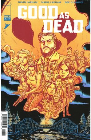Good as Dead 1 published by Image with cover art by David Lapham and Dee Cunniffe
