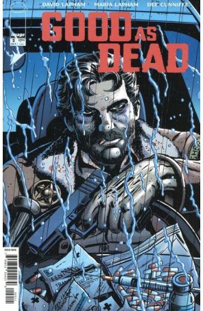 Good as Dead 2 published by Image with cover art by David Lapham and Dee Cunniffe