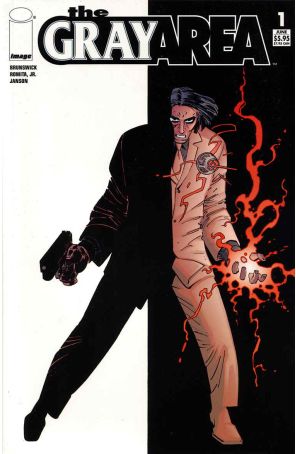 The Gray Area 1 published by Image with cover art by John Romita Jr.
