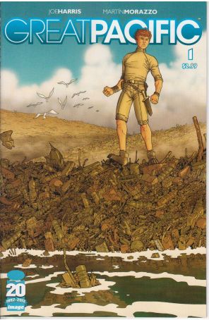 Great Pacific 1 published by Image with cover art by Martin Morazzo