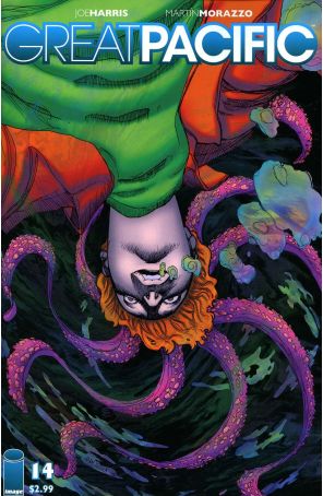 Great Pacific 14B published by Image with cover art by Adam Pollina