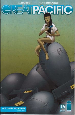 Great Pacific 15A published by Image with cover art by Martin Morazzo