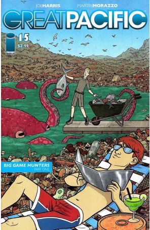 Great Pacific 15B published by Image with cover art by Steve Rolston