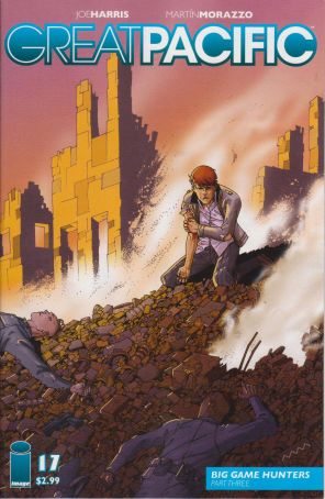 Great Pacific 17 published by Image with cover art by Martin Morazzo