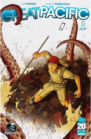 Great Pacific 2A published by Image with cover art by Martin Morazzo