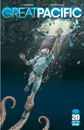 Great Pacific 2 published by Image with cover art by Martin Morazzo
