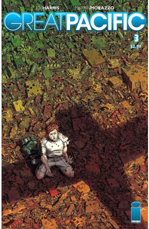 Great Pacific 3 published by Image with cover art by Martin Morazzo
