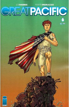Great Pacific 6 published by Image with cover art by Martin Morazzo