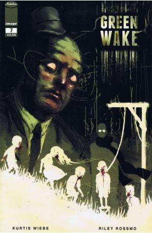 Green Wake 7 published by Image with cover art by Riley Rossmo