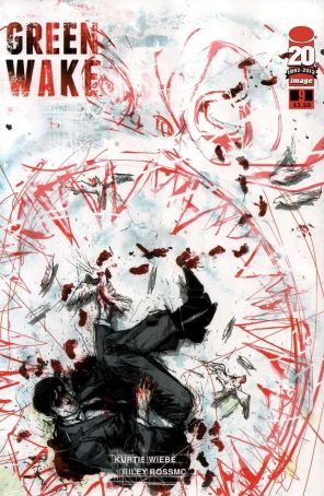 Green Wake 9 published by Image with cover art by Riley Rossmo