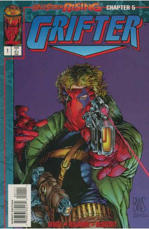 Grifter (Vol. 1) 1 published by Image with cover art by Barry Windsor-Smith