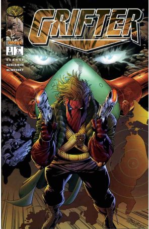 Grifter (Vol. 1) 3 published by Image with cover art by Ryan Benjamin