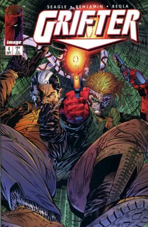 Grifter (Vol. 1) 4 published by Image with cover art by Mel Rubi