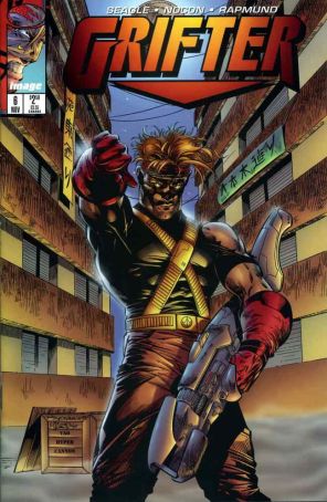 Grifter (Vol. 1) 6 published by Image with cover art by Ryan Benjamin