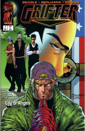 Grifter (Vol. 1) 7 published by Image with cover art by Ryan Benjamin