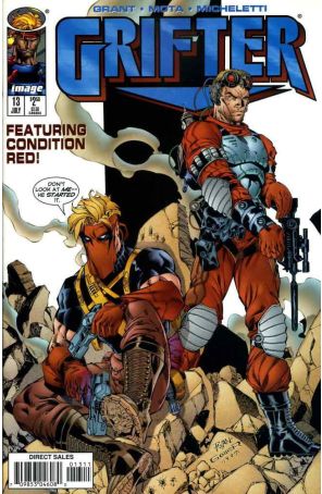 Grifter (Vol. 2) 13 published by Image with cover art by Michael Ryan