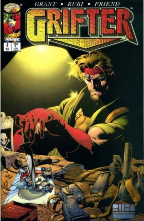 Grifter (Vol. 2) 4 published by Image with cover art by Mel Rubi