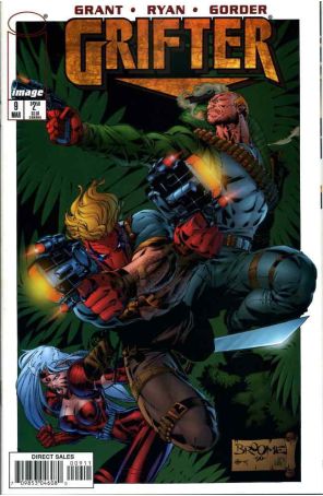 Grifter (Vol. 2) 9 published by Image with cover art by Mat Broome