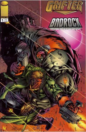 Grifter/Badrock 1B published by Image with cover art by Chap Yaep, Jon Sibal, and Aron Lusen