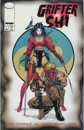 Grifter/Shi 1 published by Image with cover art by Jim Lee