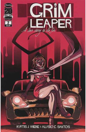 Grim Leaper 2 published by Image with cover art by Aluisio C. Santos
