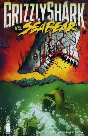 Grizzlyshark 3 published by Image with cover art by Ryan Ottley