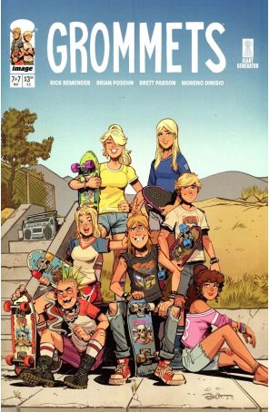 Grommets 7A published by Image with cover art by Brett Parson