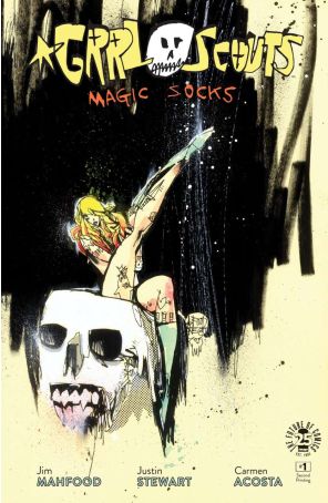 Grrl Scouts: Magic Socks 1 (2nd) published by Image with cover art by Jim Mahfood