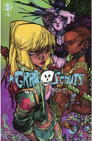 Grrl Scouts: Magic Socks 6B published by Image with cover art by Eric Canete