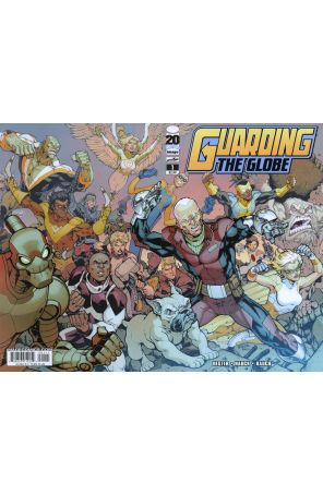 Guarding the Globe (2nd Series) 1 published by Image with cover art by Todd Nauck