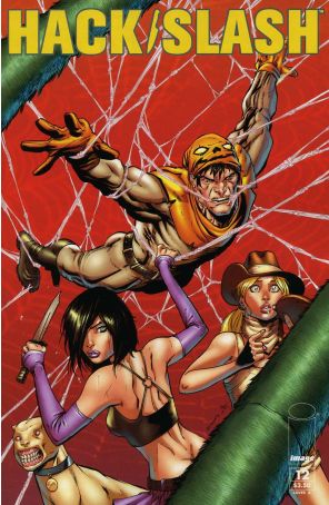 Hack/Slash (2nd Series) 12A published by Image with cover art by Tim Seeley