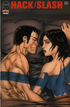 Hack/Slash (2nd Series) 14A published by Image with cover art by Tim Seeley