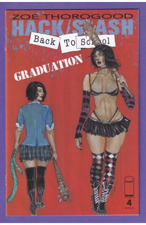Hack/Slash: Back to School 4C published by Image with cover art by Paola Seeley