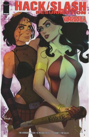 Hack/Slash: Resurrection 9B published by Image with cover art by Joe Pekar