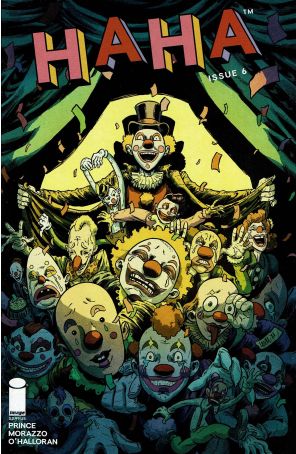 Haha 6C published by Image with cover art by Brian Level