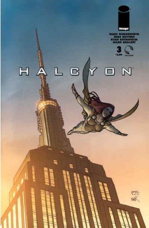Halcyon 3 published by Image with cover art by Ryan Bodenheim
