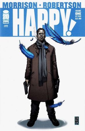 Happy! 1 (3rd) published by Image with cover art by Darick Robertson
