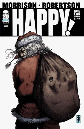 Happy! 2 (2nd) published by Image with cover art by Darick Robertson