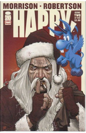 Happy! 2A published by Image with cover art by Cameron Stewart