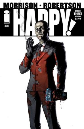 Happy! 3 (2nd) published by Image with cover art by Darick Robertson