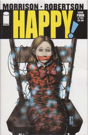 Happy! 4 published by Image with cover art by Darick Robertson