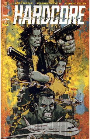 Hardcore (Image, 2nd Series) 3 published by Image with cover art by Dan Panosian